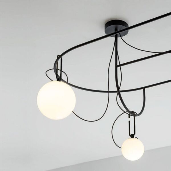 إنارة معلقة كرادل 169 سم - أسود