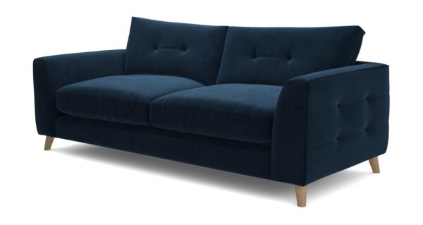 كنبة مقعدين اوشين - ازرق غامق