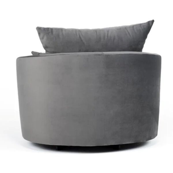 كنبة مفرد ايليف - رمادي