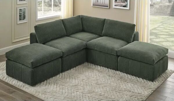 كنب زاوية شكل حرف L ايميرا