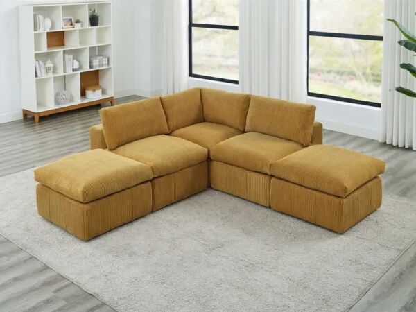 كنب زاوية شكل حرف L ايميرا