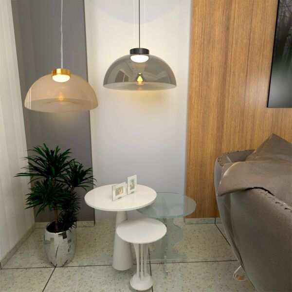 إنارة معلقة لويسا رمادي