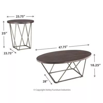 طاولات متداخلة اوكسنال