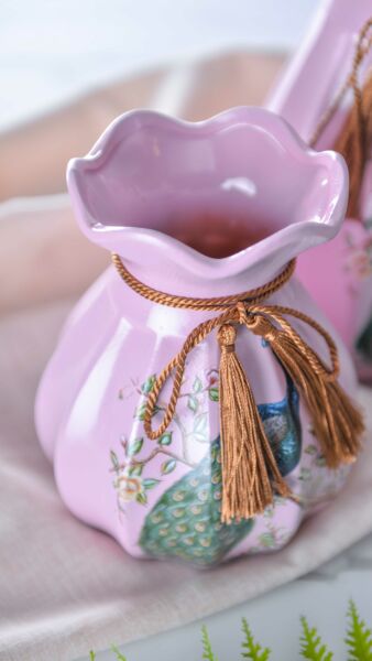 طقم فازات بينك كوك