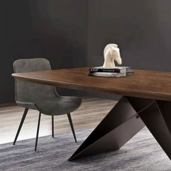 طاولة طعام 8 اشخاص دانج - بني واسود