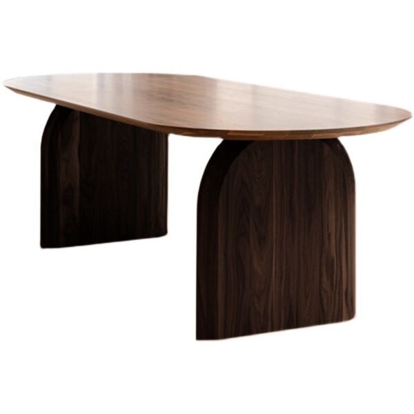 طاولة طعام كانتشيلو 8 أشخاص - بني غامق