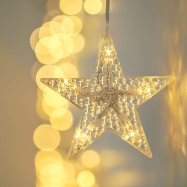 اضاءة زينة ستارة ريفا