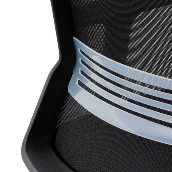 كرسي مكتب متحرك آيديل - اسود