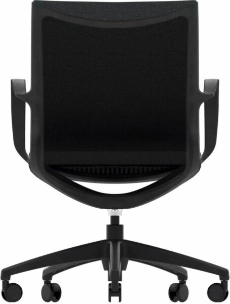 كرسي مكتب متحرك مانيج - اسود