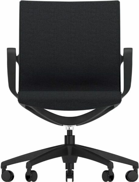 كرسي مكتب متحرك مانيج - اسود