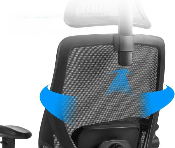 كرسي مكتب يورك - اسود