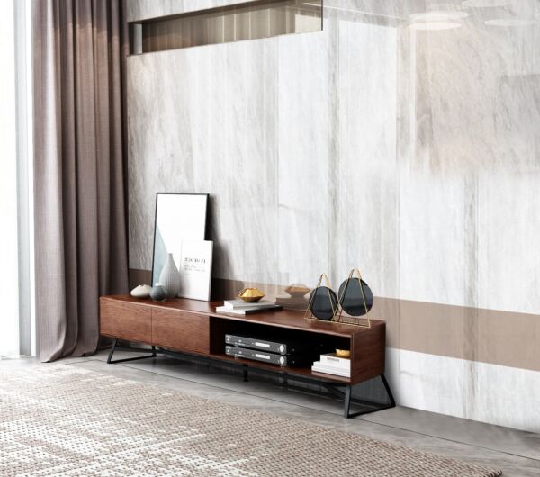 طاولة تلفزيون بريكا - بني