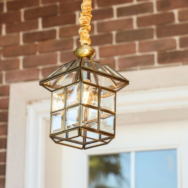 اضاءة معلقة هوماك نحاسي