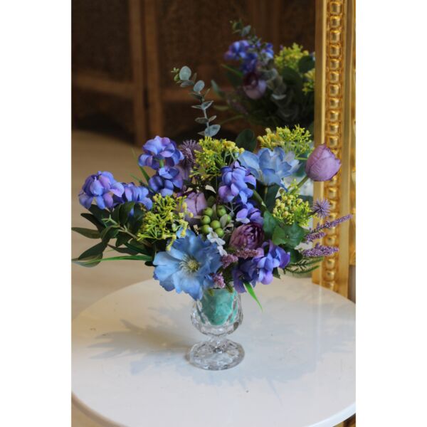 طقم فازة وورد صناعي توان