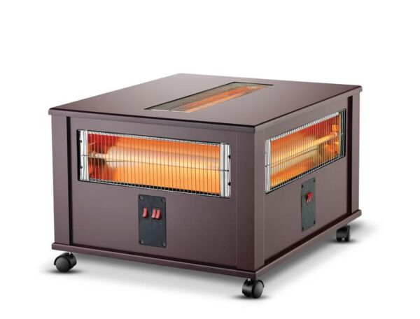 دفاية ديكور جي في سي برو 2400 واط - رمادي