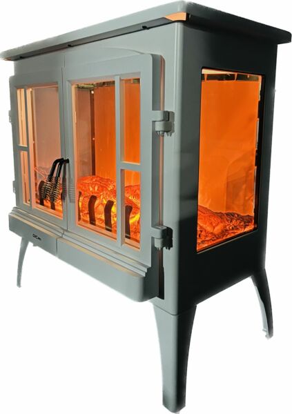 دفاية ديكور جي في سي برو 2000 واط - ابيض