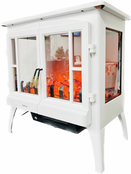 دفاية ديكور جي في سي برو 2000 واط - ابيض