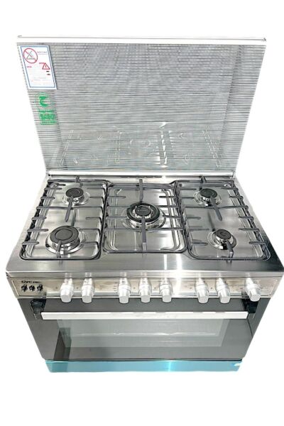 فرن غاز جي في سي برو 5 عيون 60X90 مصري