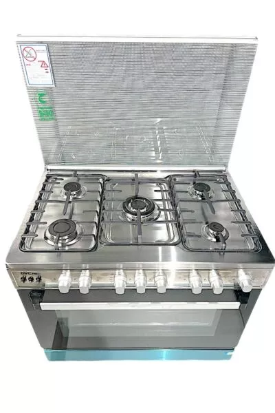 فرن غاز جي في سي برو 5 عيون 60X90 مصري