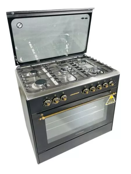 فرن غاز كلاسك جستنج هاوس 5عيون - 90x60 سم