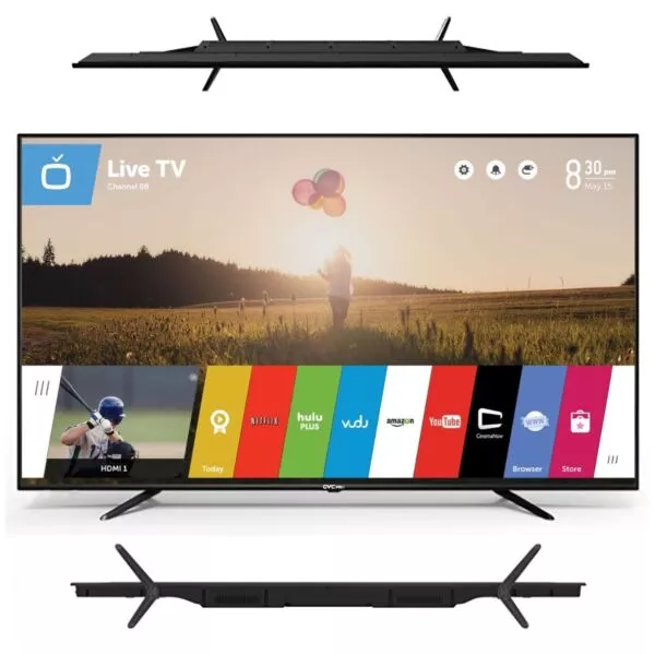 شاشة جي في سي برو 75 بوصة - 4K - نظام WebOs - مع ريموت ماجيك