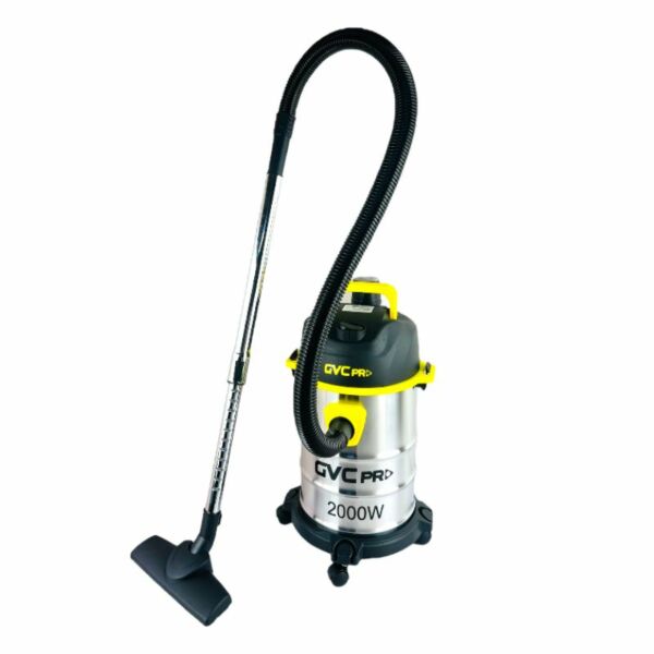 مكنسة برميل ستيل 18 لتر 2000 واط