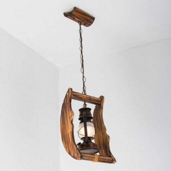 إنارة معلقة تراثية سراج كريسنت