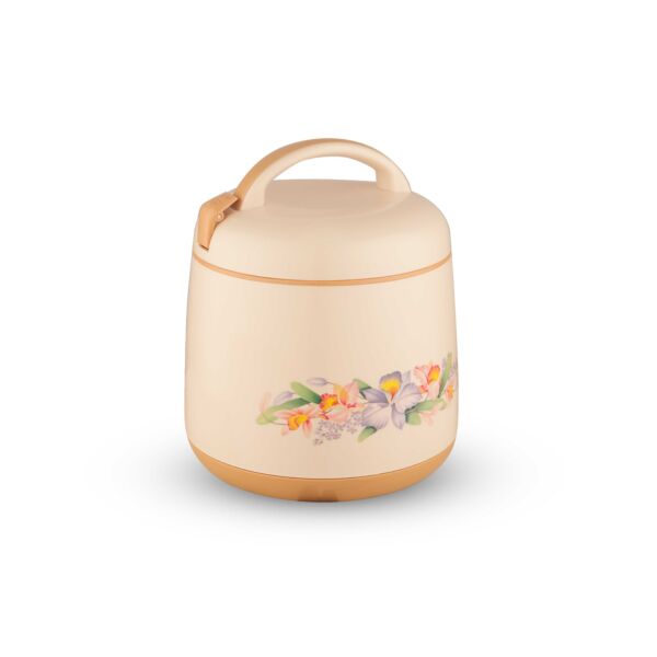 حافظة طعام غولدن فاير تايوان وردة لون بيج - سعة 2لتر