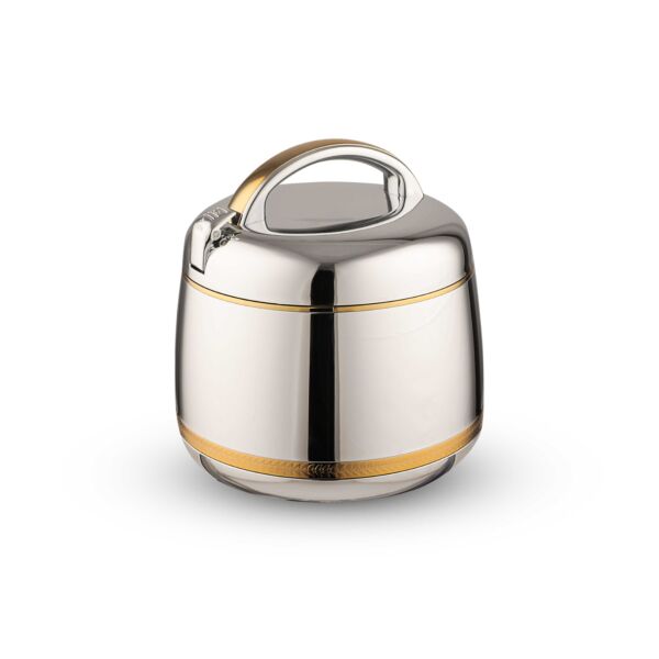 حافظة طعام غولدن فاير تايوان لون فضي وذهبي - سعة 1.5لتر