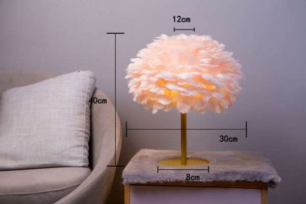 أبجورة طاولة مودرن ريش زهري