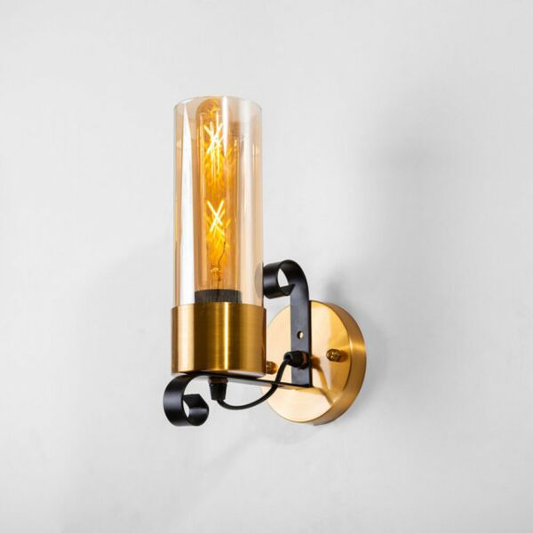 ابليك جداري فيتروم ذهبي واسود