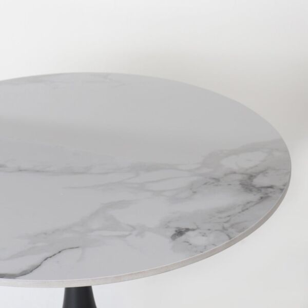 طاولة جانبية ويند - ابيض واسود