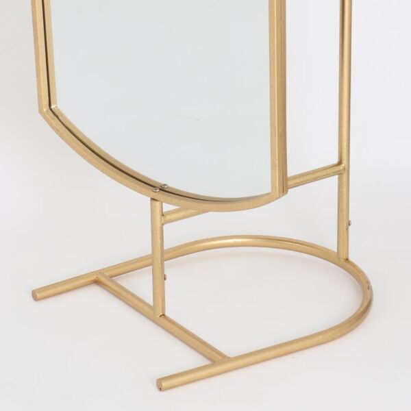 مرآة ستاند متحركة راوني - ذهبي