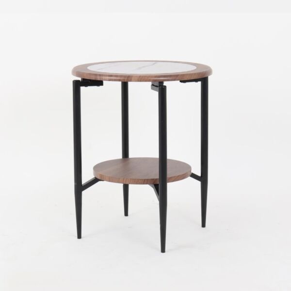 طاولة جانبية جويدو - بني ومتعدد الالوان