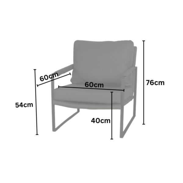 كرسي استقبال فريدي - بيج
