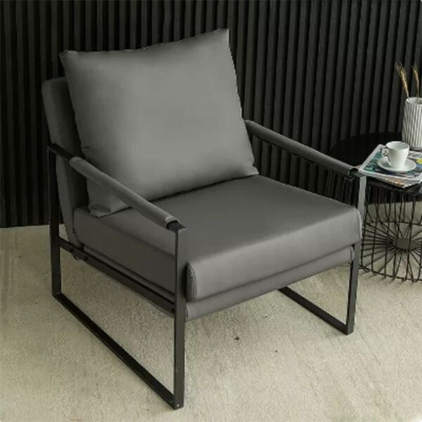 كرسي مفرد اريانا - رمادي