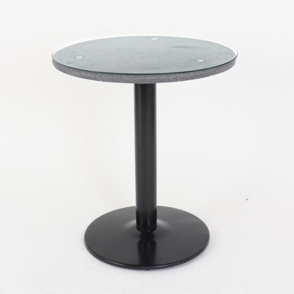 طقم طاولة مع مقعدين خارجي سايا - رمادي واسود