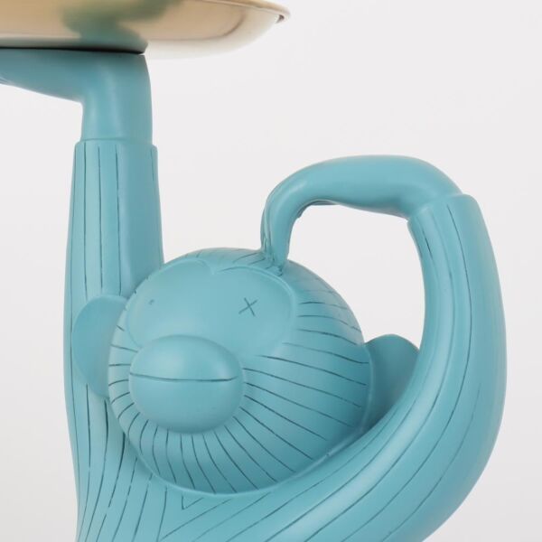 مجسم حامل الضيافة - ازرق فاتح