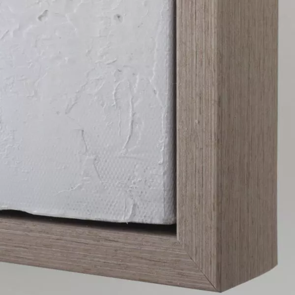 لوحة جدارية يدوي برواز خشبي ظاهر 90x90سم