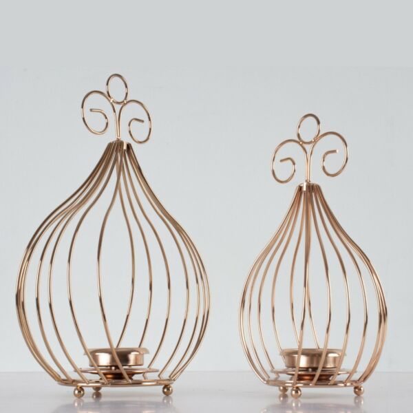 طقم شمعدان حمالة شموع 