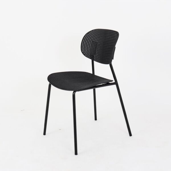كرسي طعام دوبا - اسود