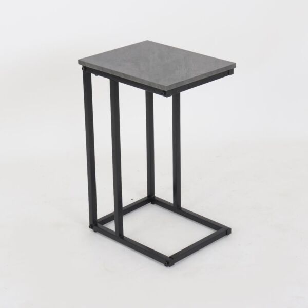 طاولة خدمة ستايلكس رمادي واسود