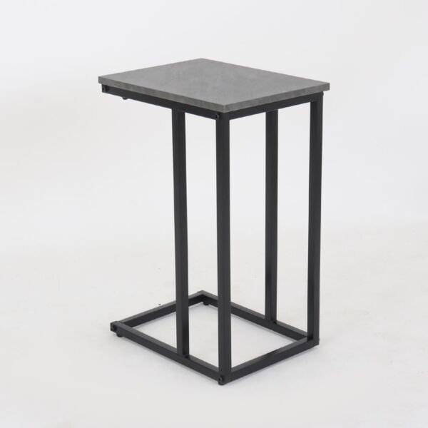 طاولة خدمة ستايلكس رمادي واسود