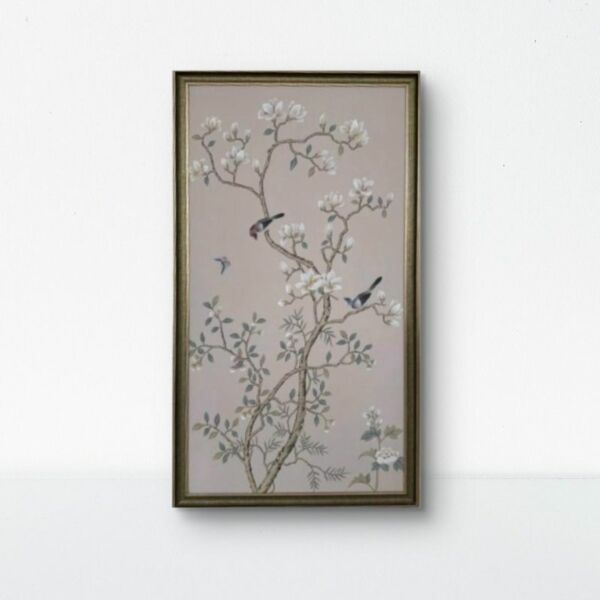 لوحة جدارية الورود - 200×100 سم