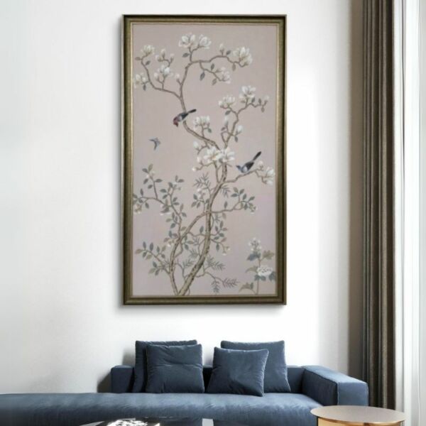 لوحة جدارية الورود - 200×100 سم