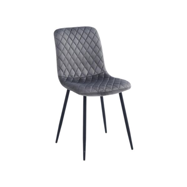 كرسي طاولة طعام يلدز - رمادي فاتح