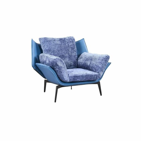 كرسي مفرد يوسنافي - ازرق