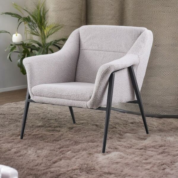 كرسي مفرد جاكي - رمادي