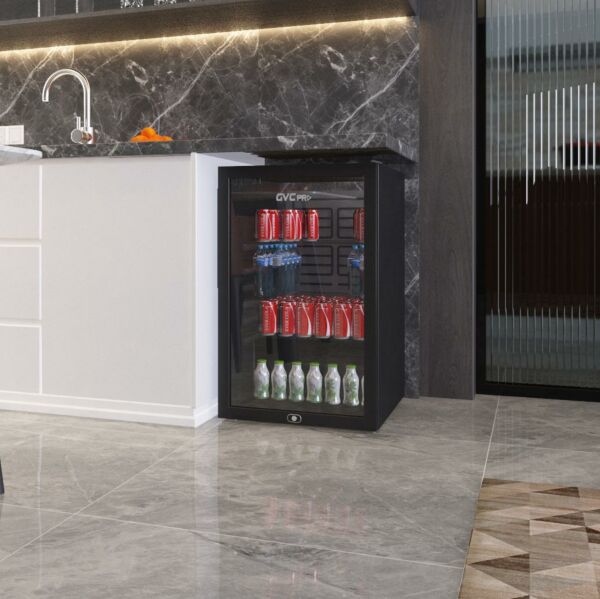  ثلاجة عرض جي في سي برو 132 ليتر