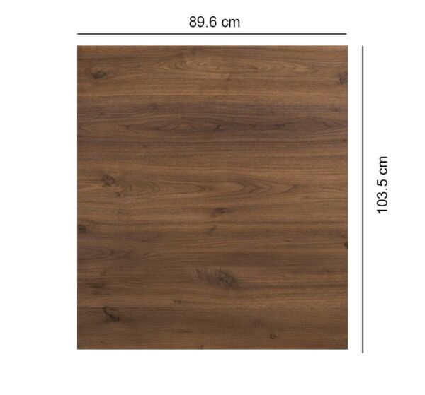 لوح رأس خشبي ألبرت - بني غامق